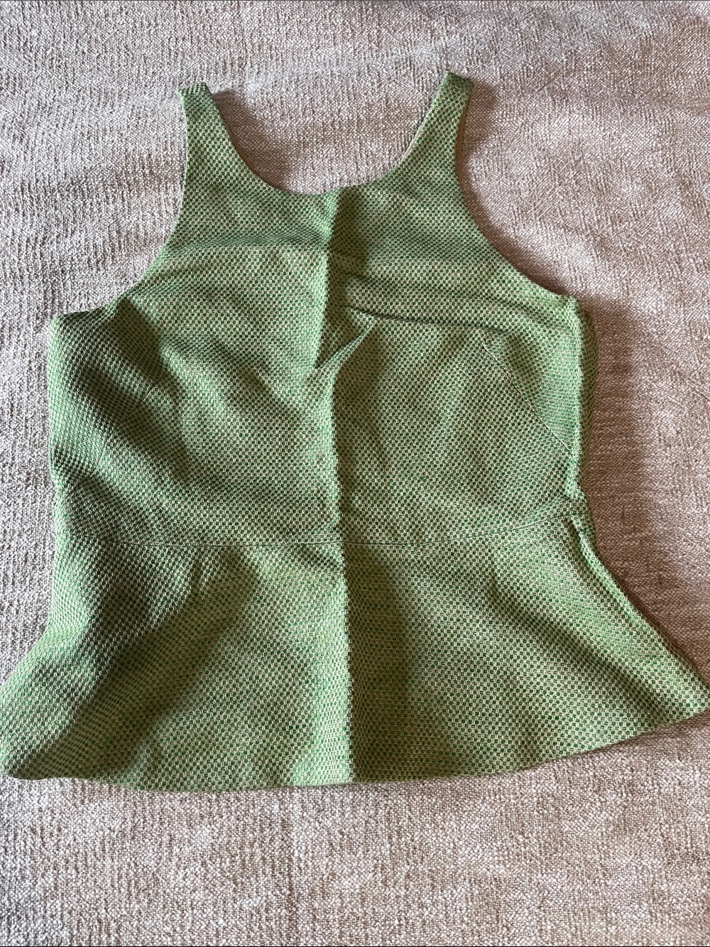 Banana Republic green sleeveless top